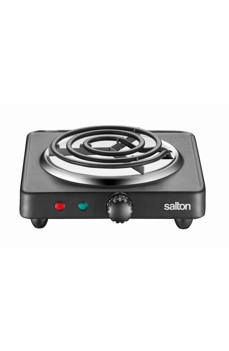 Salton Portable Cooktop Single - Black, Alternate, color, 
