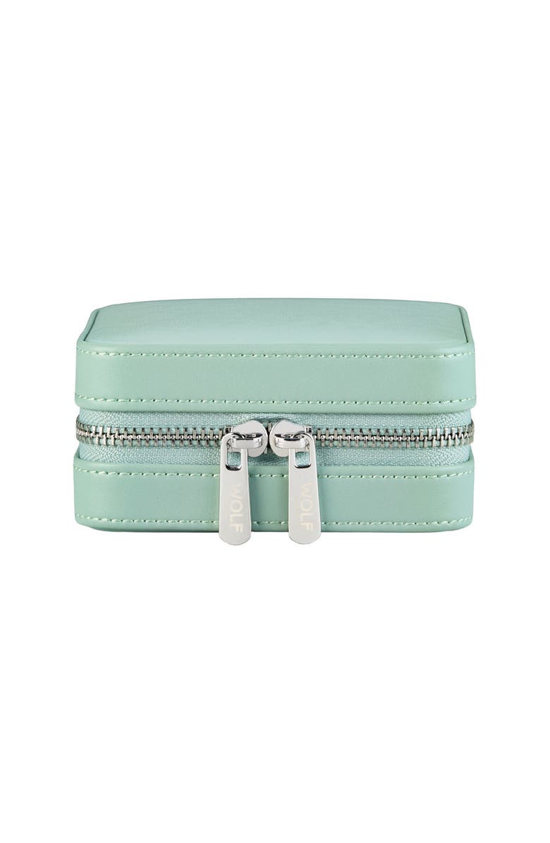 WOLF X LIBERTY Small Travel Zip Case, Main, color, Sage