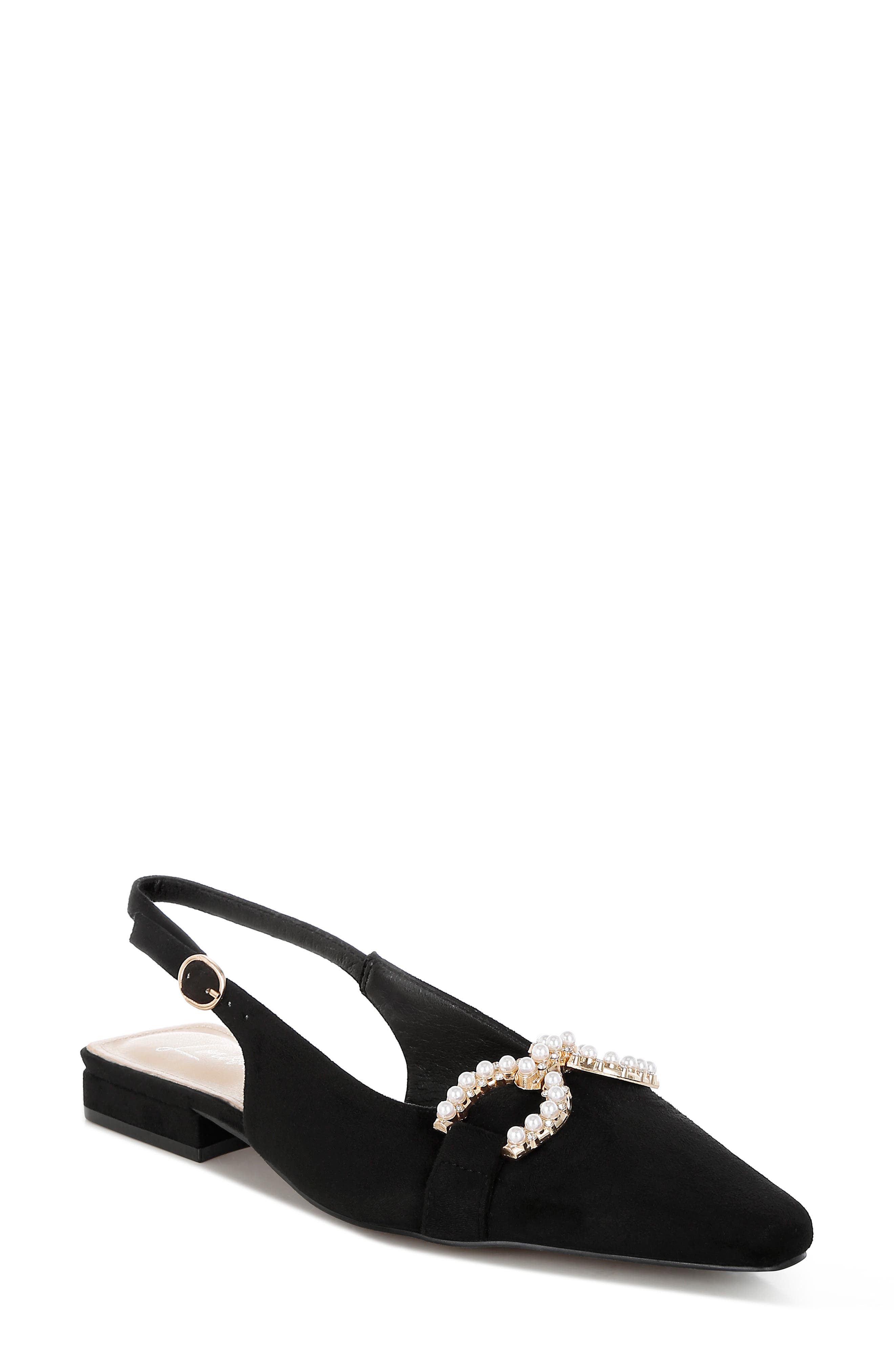 LONDON RAG Salova Embellished Slingback Pump, Main, color, 