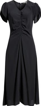 Caslon® Ruched Midi Dress