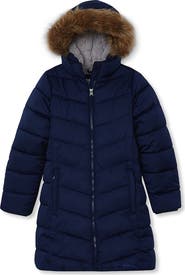 Lands' End Girls Fleece Lined Coat