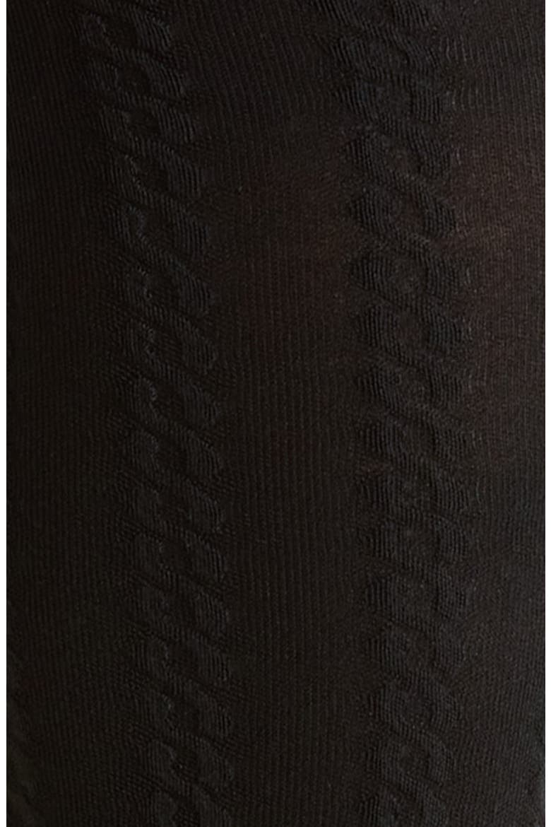 Cable Sweater Tights, Alternate, color, BLACK