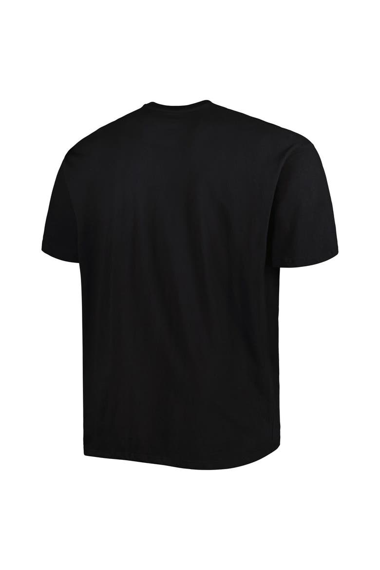 Men's Black Boston Celtics Big & Tall Heart & Soul T-Shirt, Alternate, color, Black