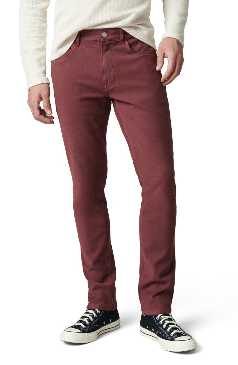 Joe's The Airsoft Asher Slim Fit Terry Jeans, Main, color, Merlot