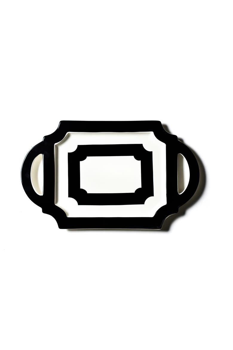Crew 18 Handled Traditional Tray, Main, color, Black
