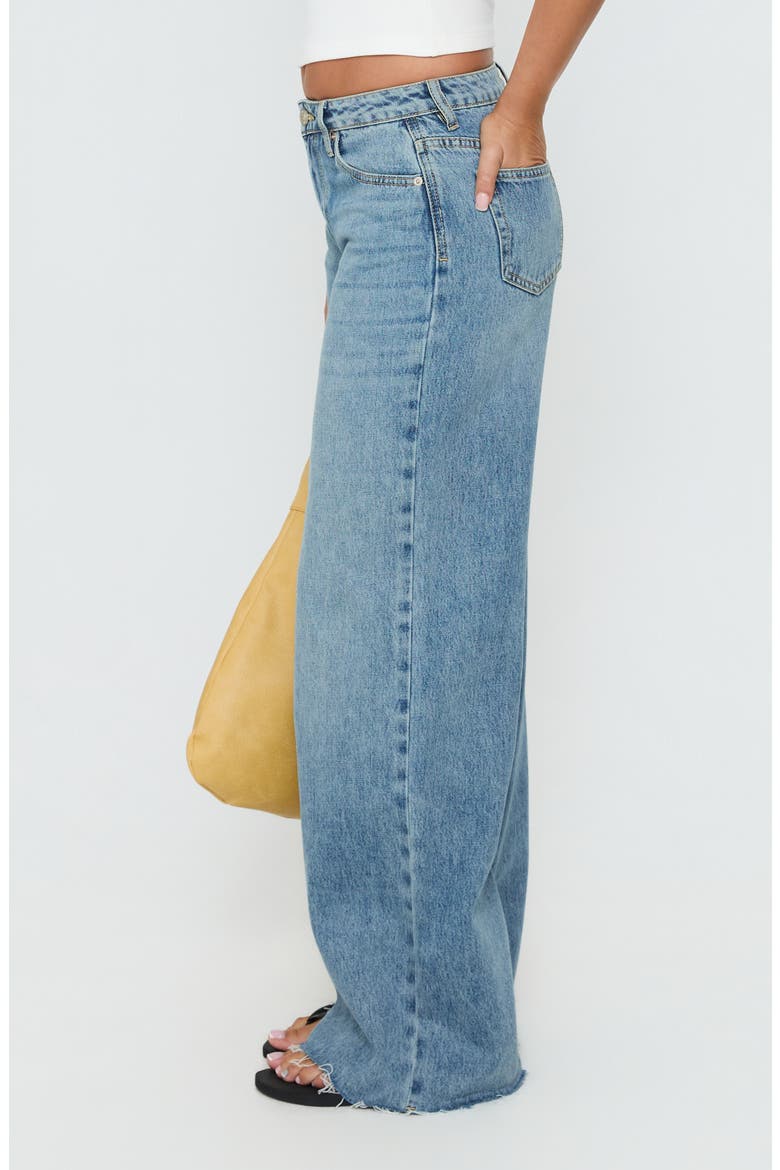 Darla Low Rise Straight Leg Jeans, Alternate, color, VINTAGE LIGHT BLUE