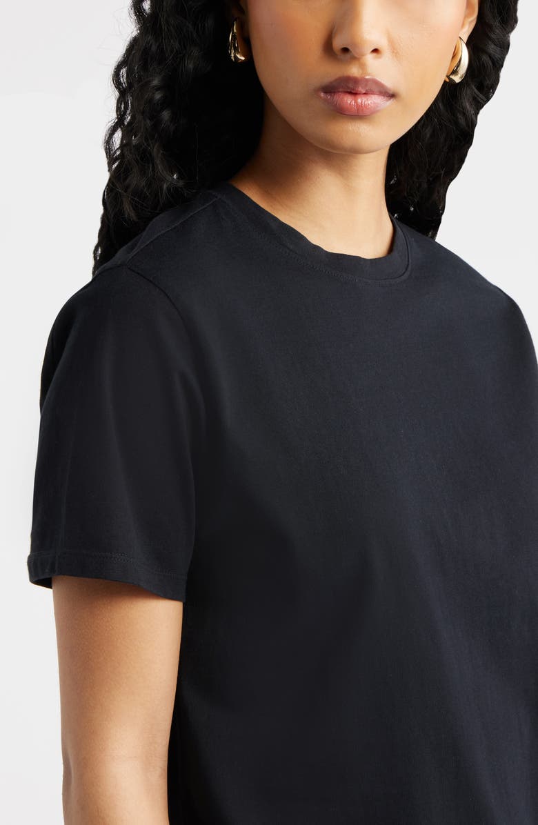 Open Edit Boyfriend T-Shirt, Alternate, color, Black