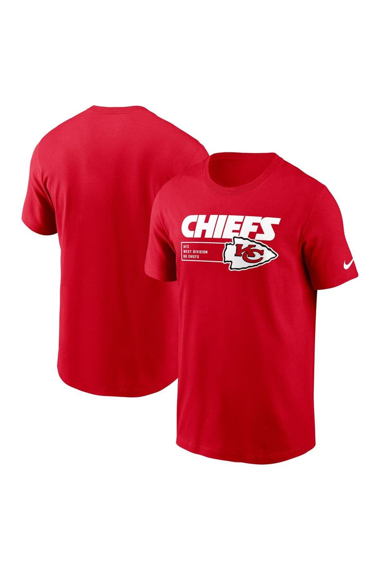 Men's Nike Red Kansas City Chiefs Division Essential T-Shirt, Main, color, Red