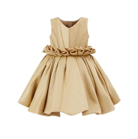 Bloom Accent Flare Dress