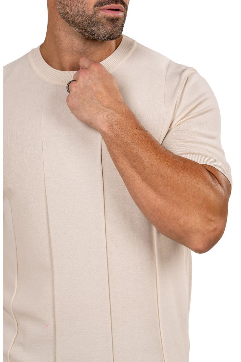Marthy White Crewneck, Alternate, color, BEIGE