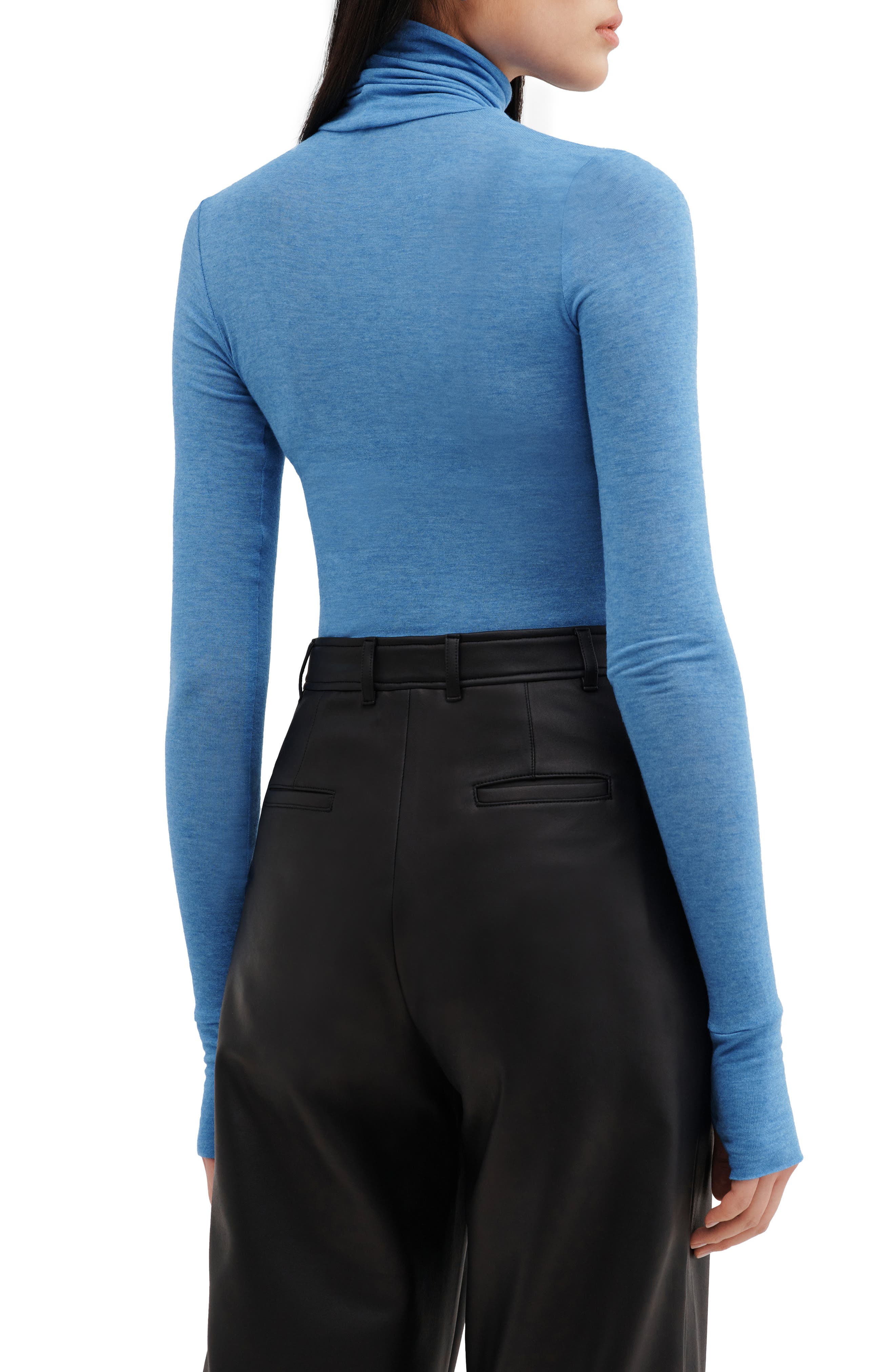 Tallin Sheer Turtleneck Top - image 2