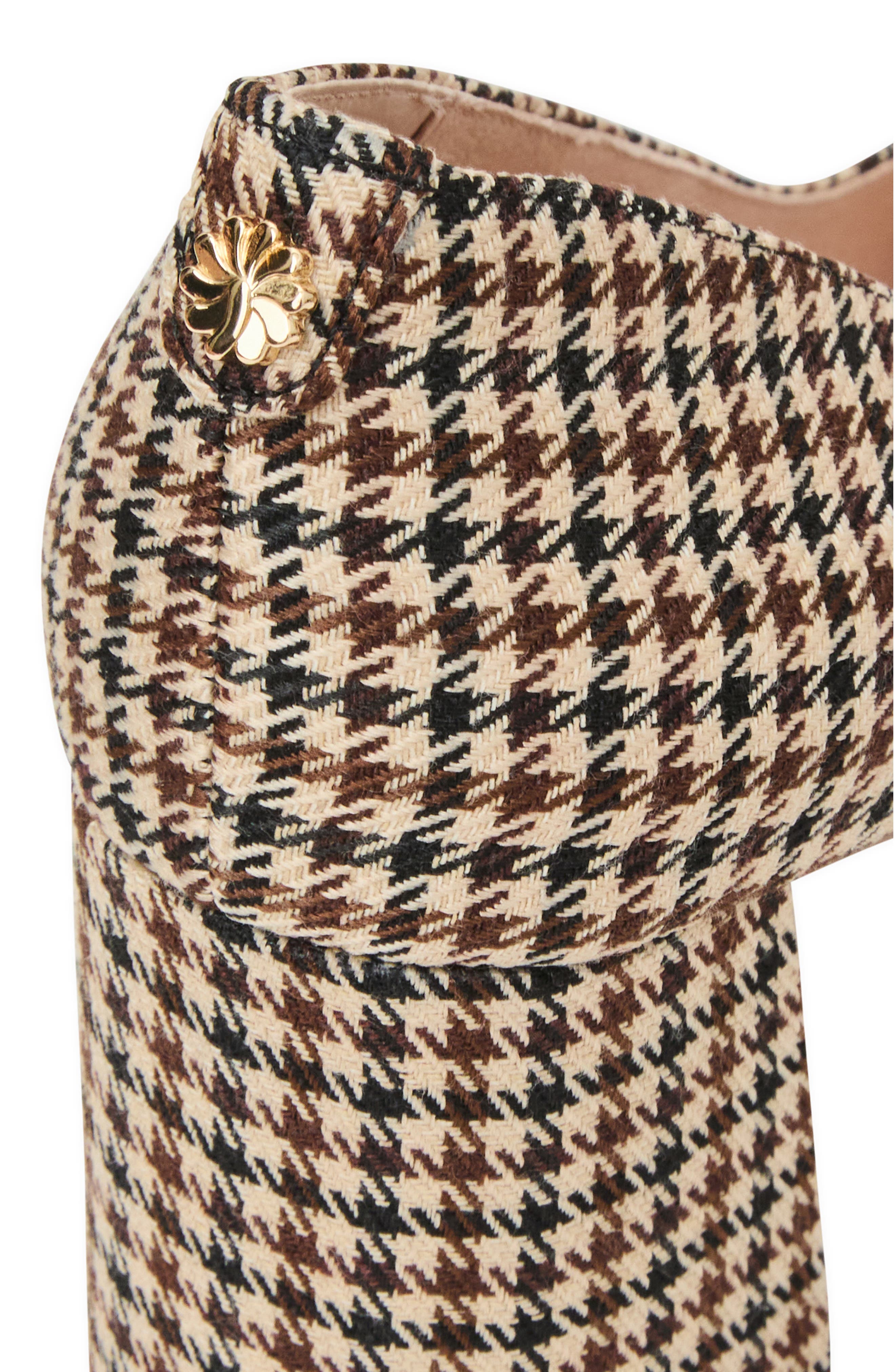 Jack Rogers Lenora Houndstooth Pump, Alternate, color, Brown Multi