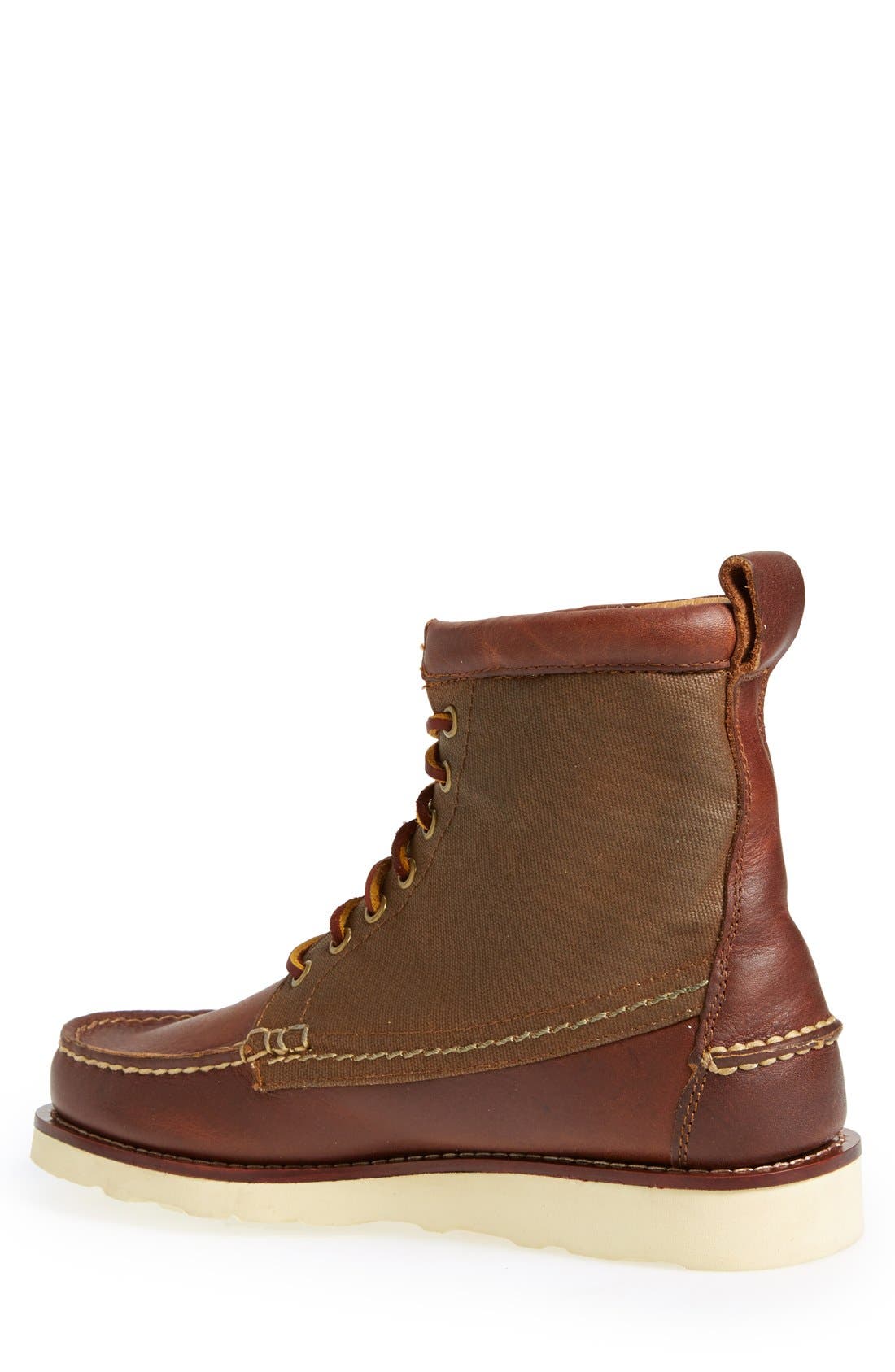 'Sherman 1955' Boot, Alternate, color, DARK TAN LEATHER