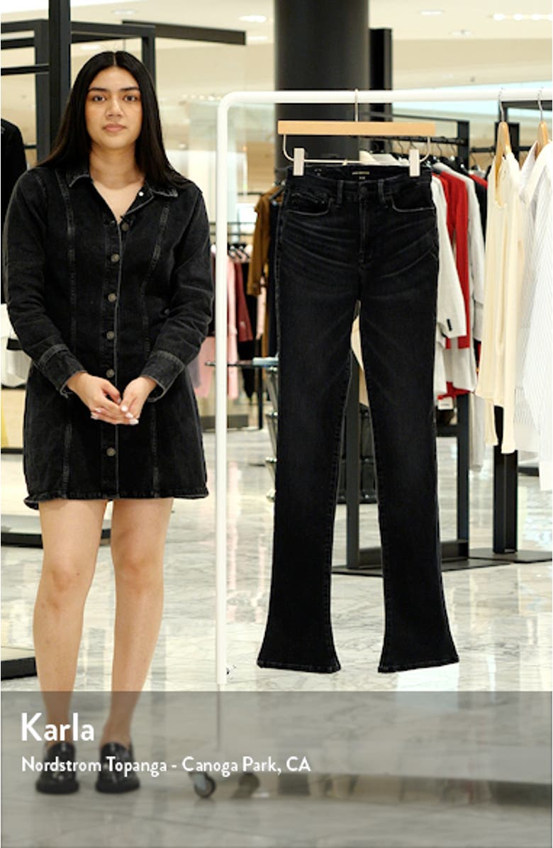 Good Legs Crop Micro Bootcut Jeans, sales video thumbnail