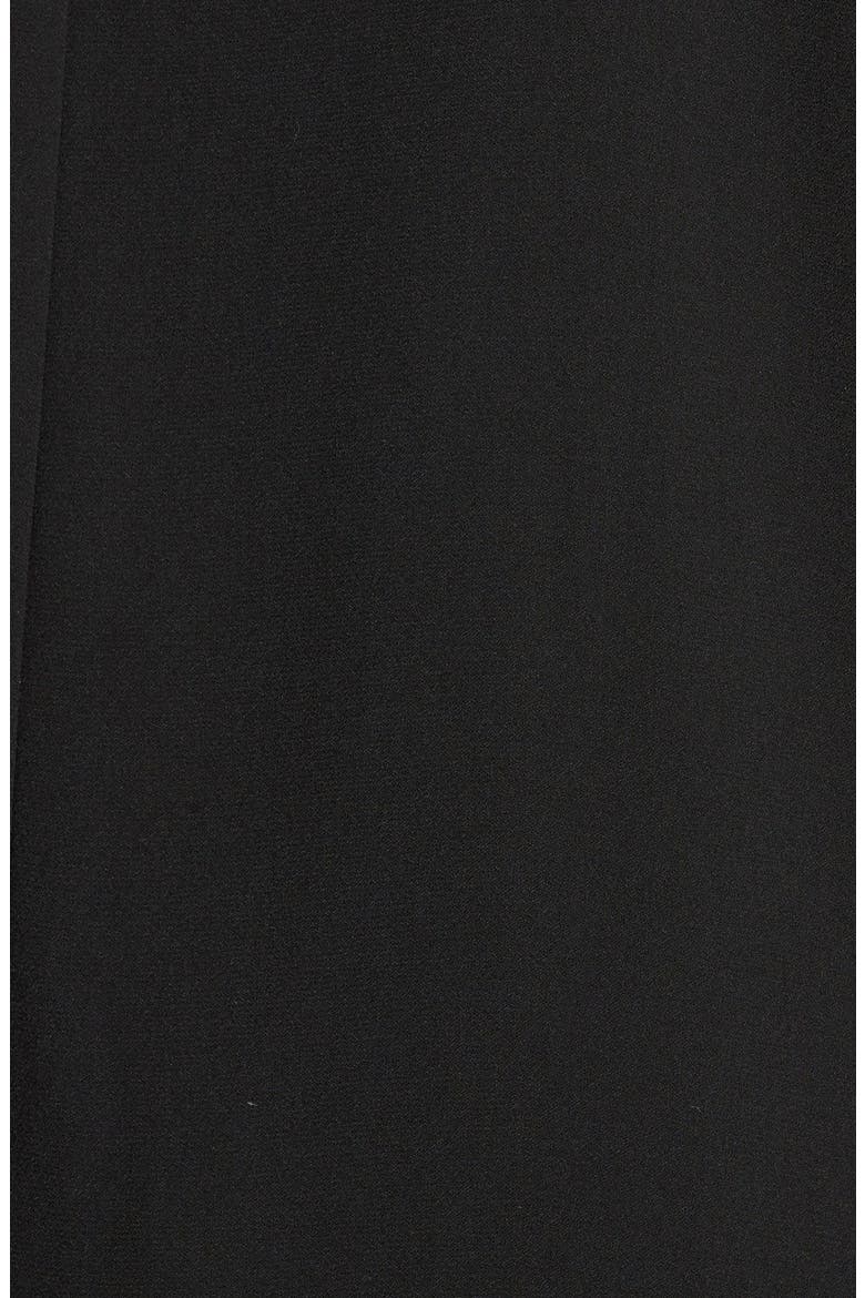 Belted Cap Sleeve Shift Dress, Alternate, color, BLACK