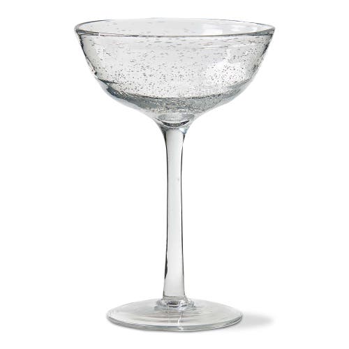Tag Bubble Glass Coupe Wine Glasses In Transparent
