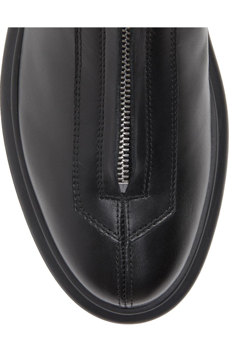 The Row Zip Platform Bootie, Alternate, color, Black