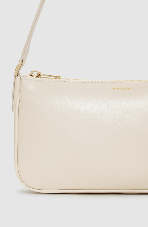 Anine Bing Mini Elly Zip-fastening Shoulder Bag In Brown