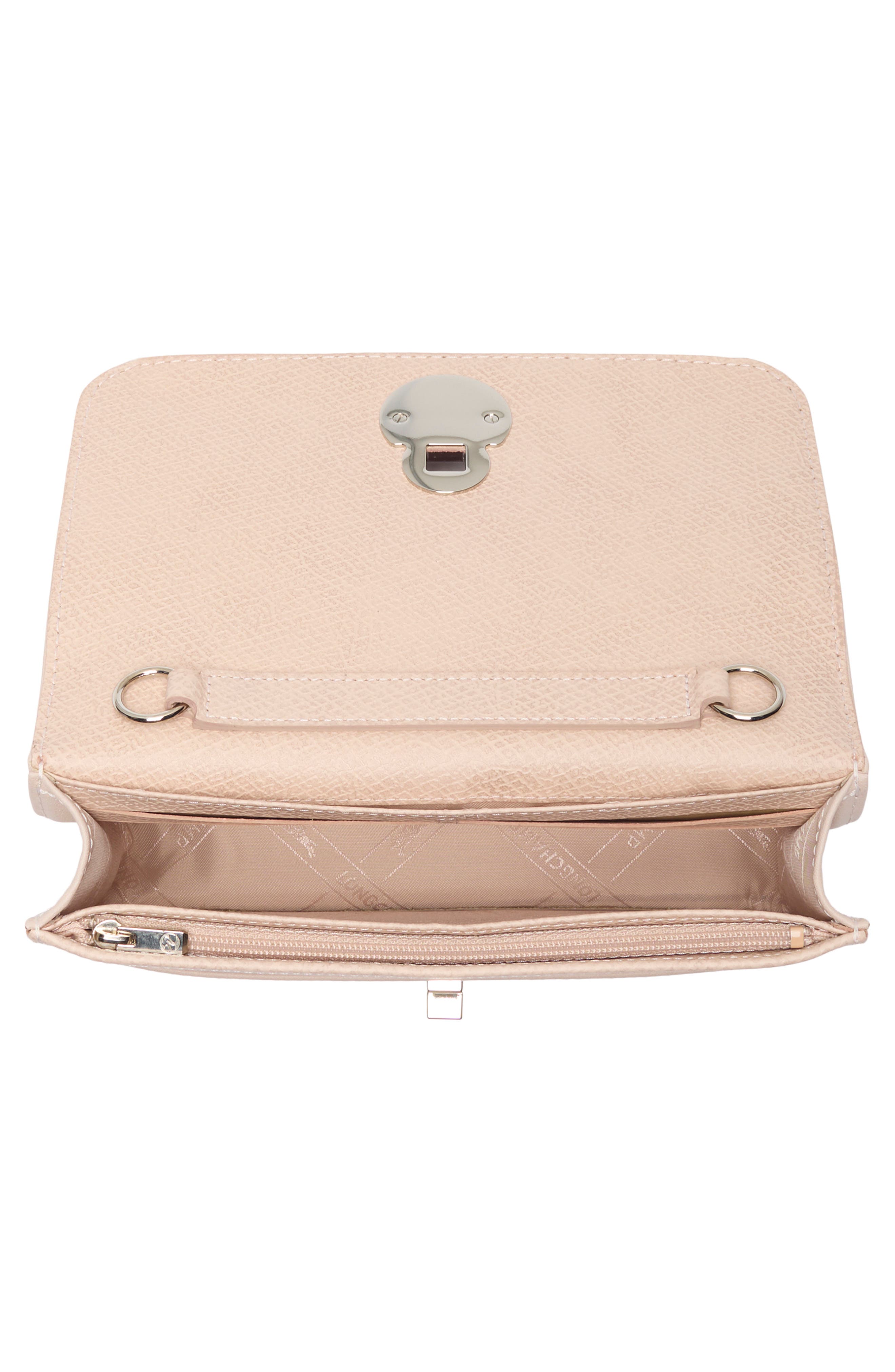Cavalcade Leather Wallet on a Chain, Alternate, color, SAND