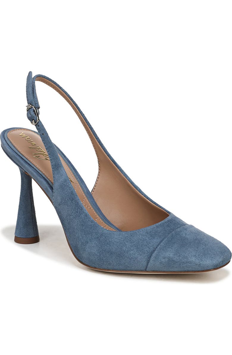 Sam Edelman Essa Slingback Pump, Main, color, Blue Agate