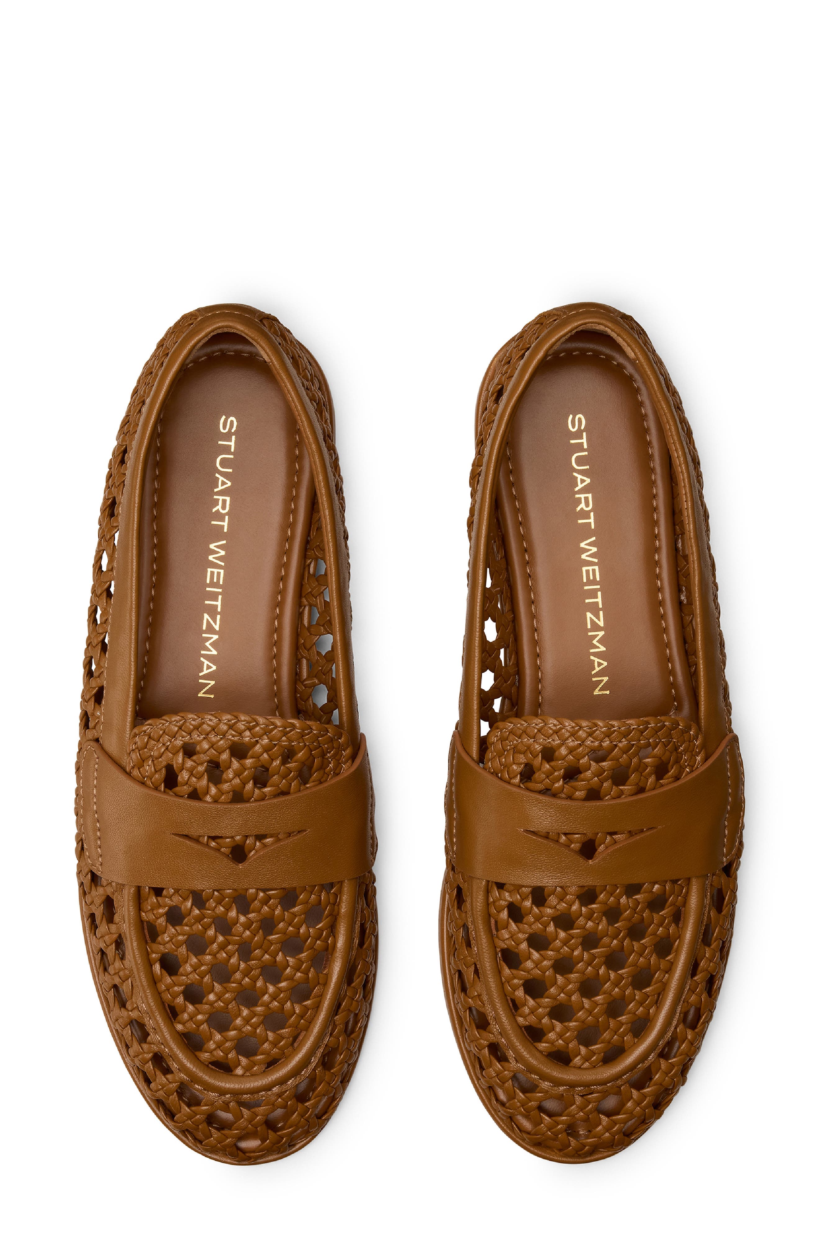 Stuart Weitzman Spencer Woven Loafer, Alternate, color, Boho Tan