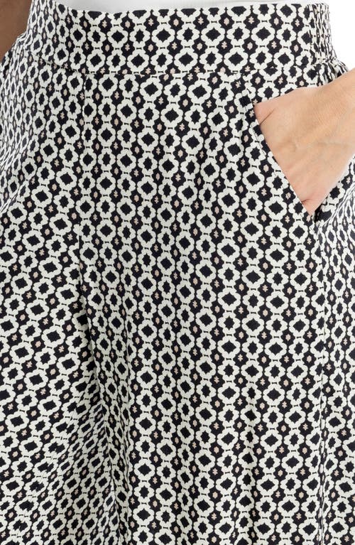 Max Studio Wide Leg Pull On Pants In White