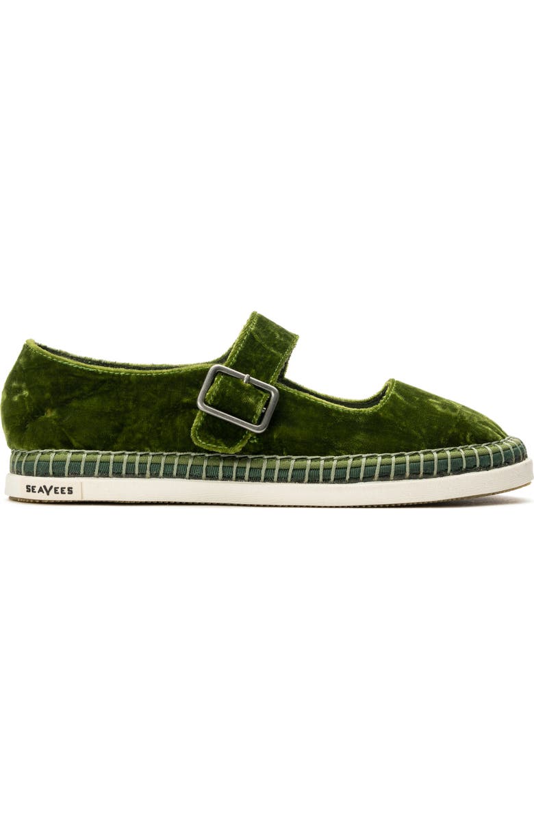 SeaVees Mesa Velvet Mary Jane Espadrille, Alternate, color,