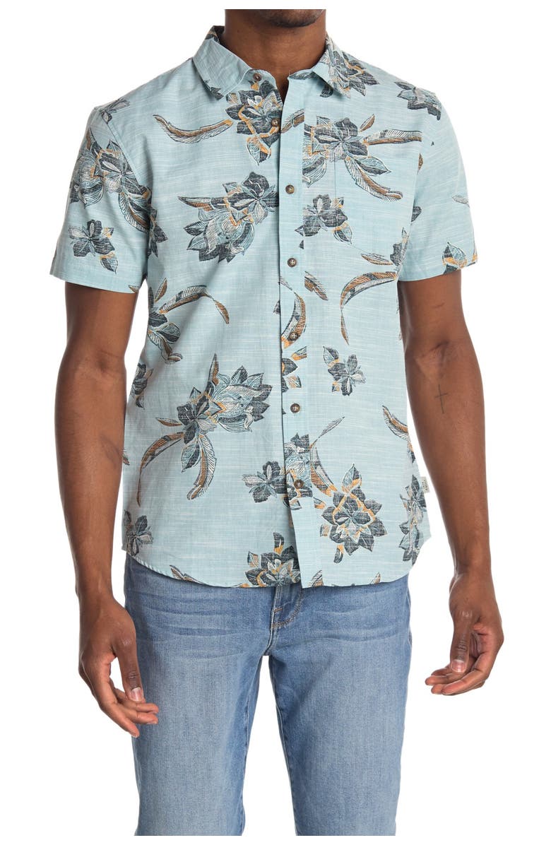 Jack O'Neill Weekends Floral Printed Regular Fit Shirt, Main, color,