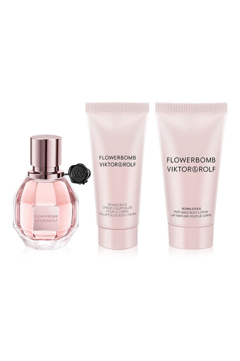 Flowerbomb 3-Piece Perfume Gift Set USD $131 Value, Alternate, color, NO COLOR