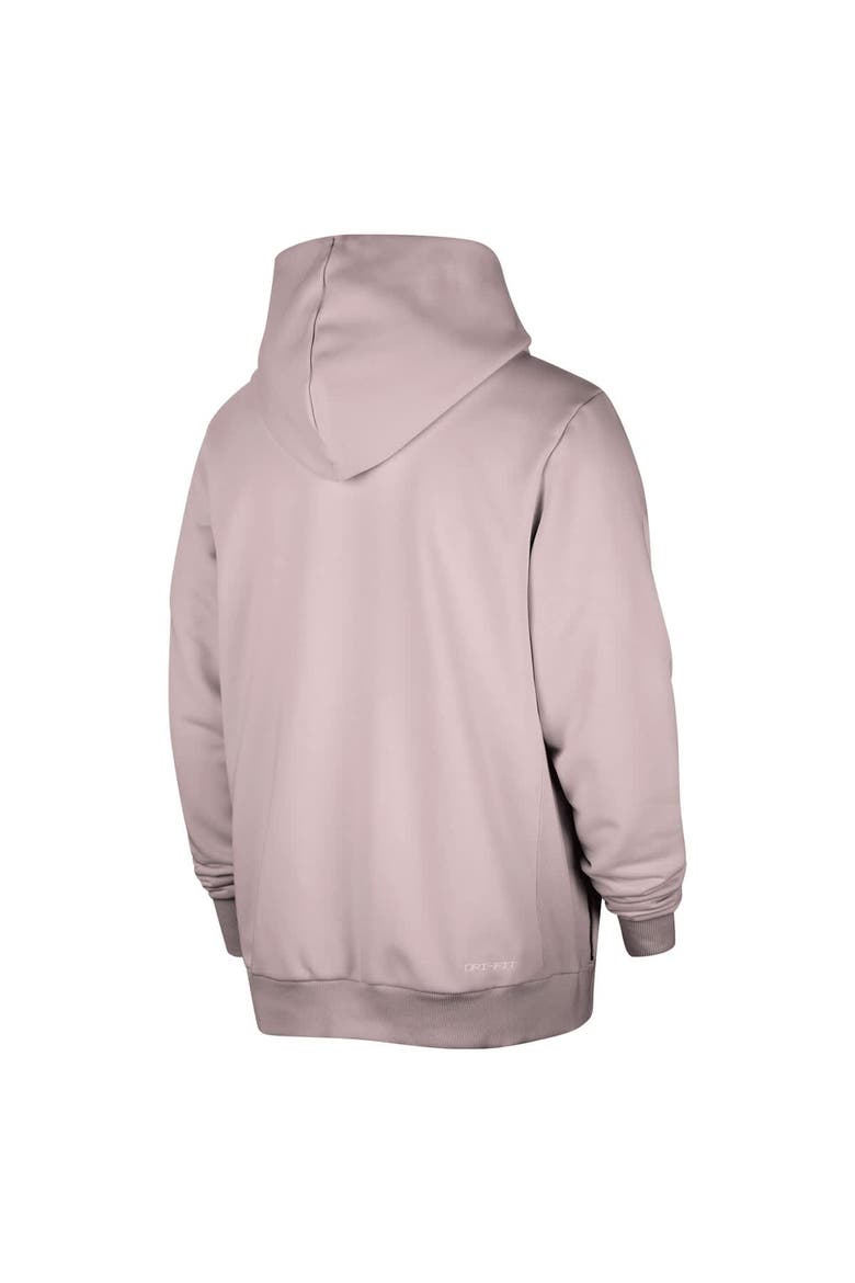 Men's Jordan Brand Light Purple Charlotte Hornets Authentic Standard Issue Full-Zip Hoodie Jacket, Alternate, color, Light Purple