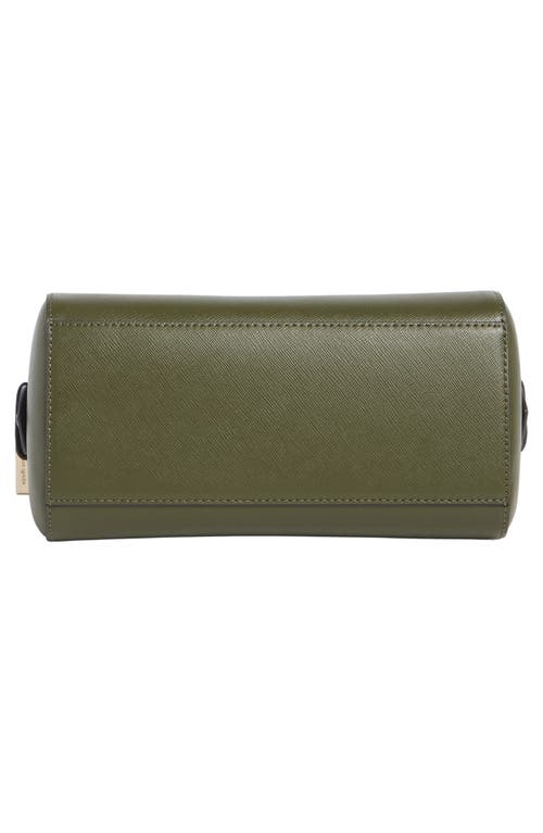 Kate Spade New York Madison Saffiano Leather Small Satchel In Green
