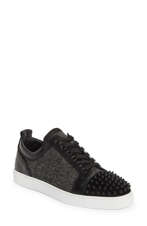 Mens louboutin spike shoes best sale