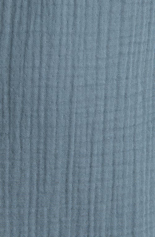 Parachute Gender Inclusive Cloud Cotton Robe In Blue