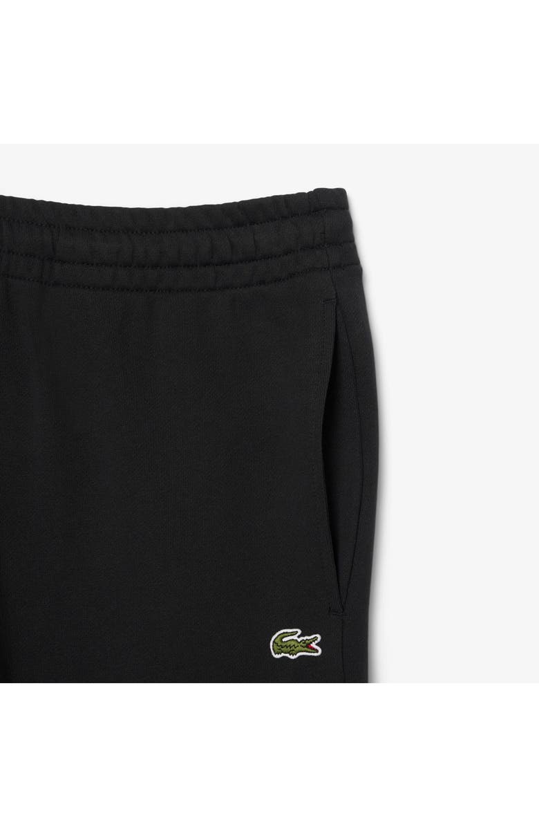 Lacoste Light Fleece Joggers, Alternate, color, Black