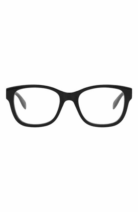 McQueen 52mm Square Optical Glasses