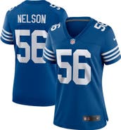 Nike Women's Nike Quenton Nelson Royal Indianapolis Colts Alternate Game Jersey