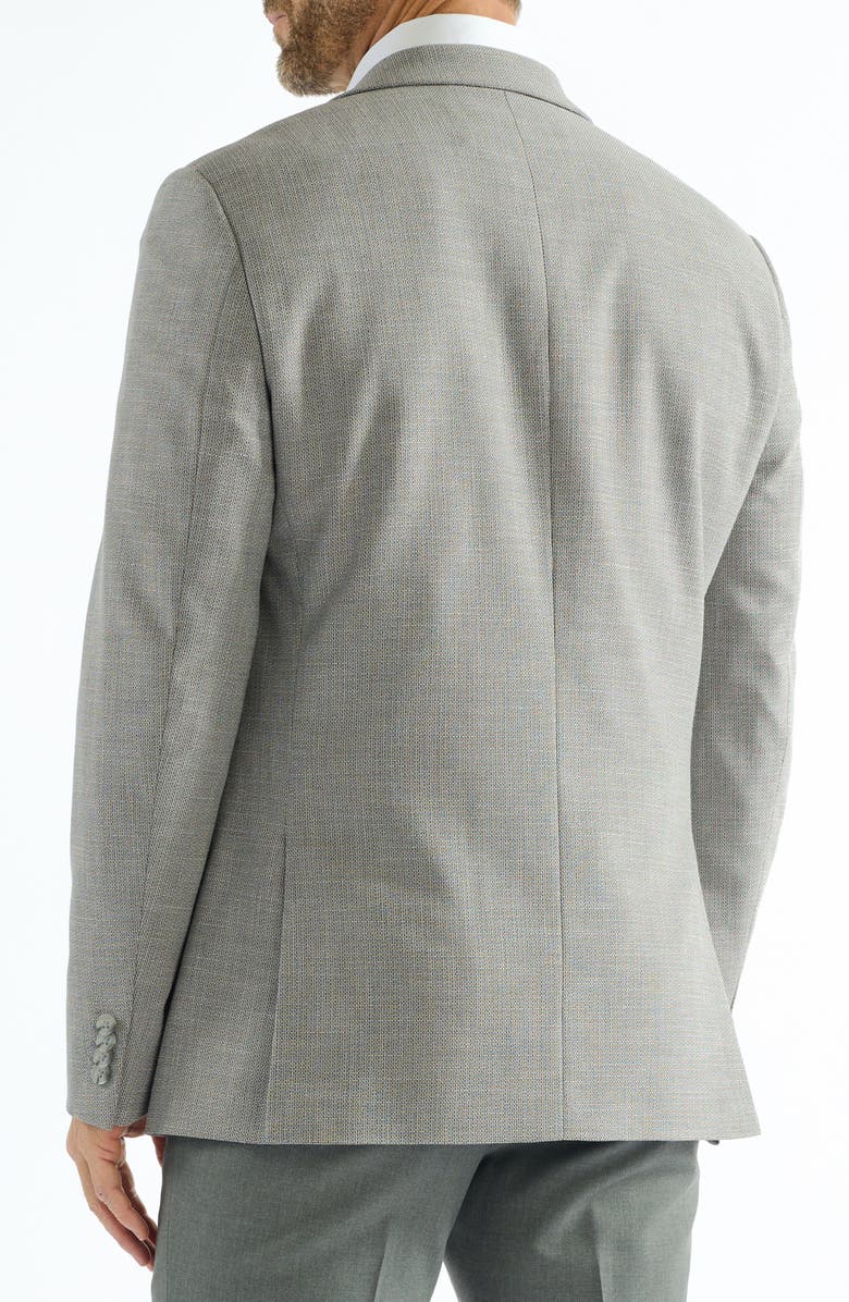 SAVILE ROW CO Mayfair Lino Weave Sport Coat, Alternate, color, Grey