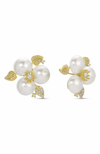 Eva Cubic Zirconia Stud Earrings