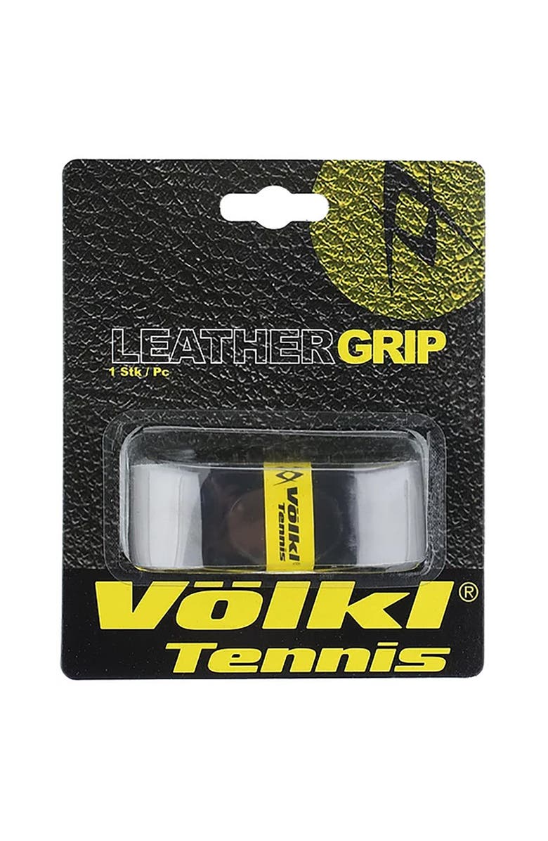 Volkl Leather Replacement Grip, Main, color, Black