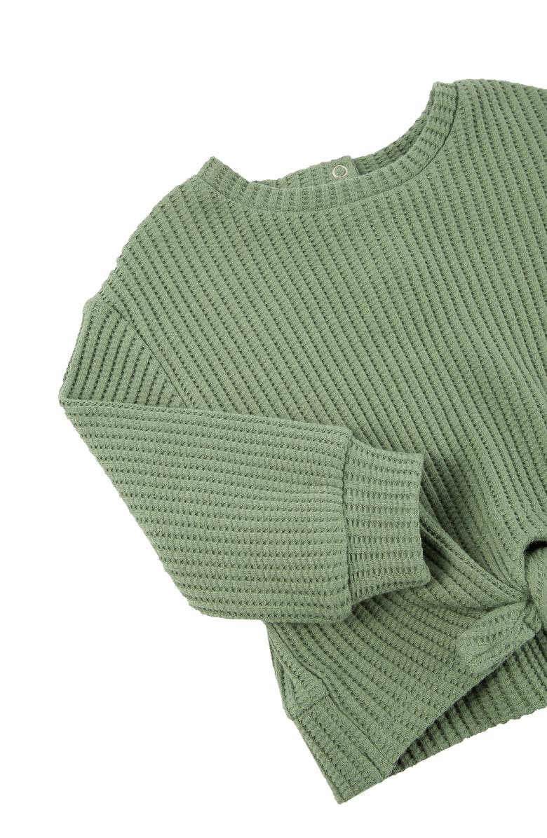 Habitual Girl Tie Front Top & Pants Set, Alternate, color, 