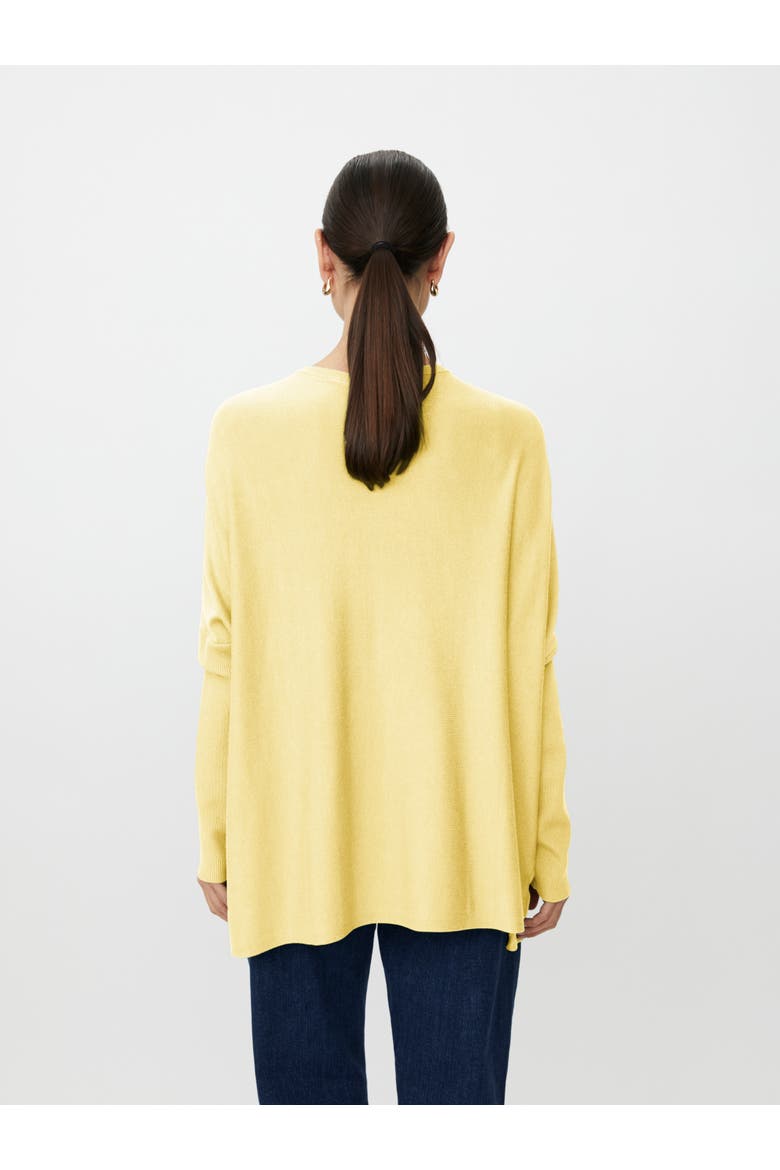 Mafanasi Round Neck Oversized Top, Alternate, color, Lemonade