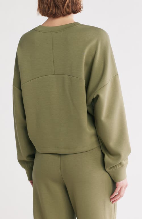 Z BY ZELLA Z BY ZELLA WHISPER SCUBA EASY CREW SWEATSHIRT 