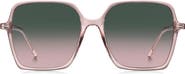 BOSS 57mm Oversize Square Sunglasses