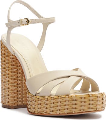 Keefa Woven Platform Sandal