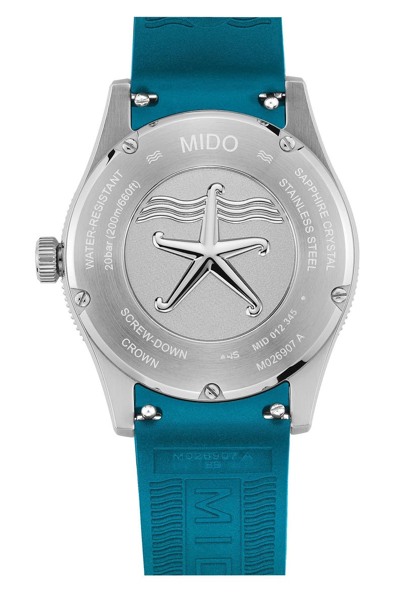 Ocean Star Captain Automatic Watch Gift Set, 39mm, Alternate, color, BLUE