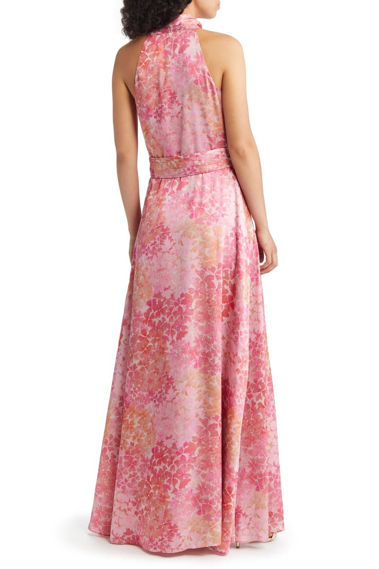Kayla Halter Gown, Alternate, color, PASTEL HYDRANGEA