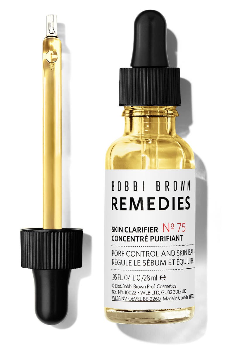 Bobbi Brown Deluxe Size Remedies Skin Clarifier No. 75 Face Oil, Main, color,