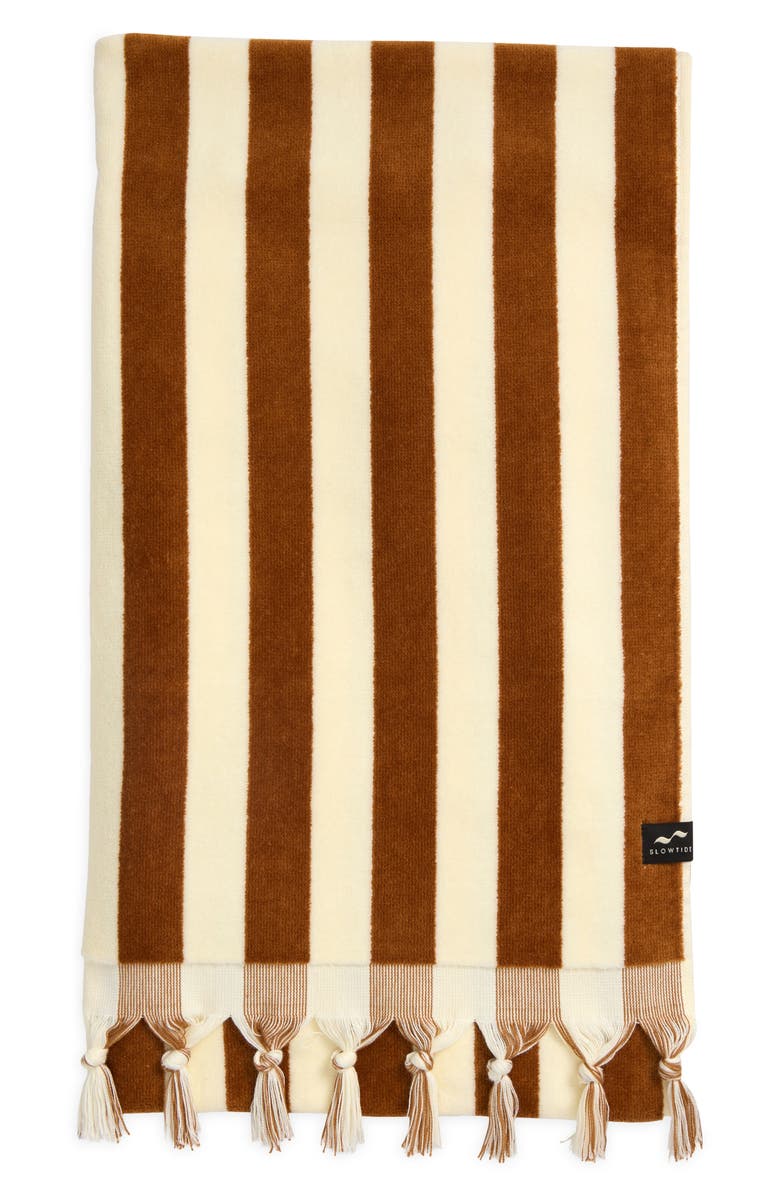Slowtide Cabana Striped Turkish Cotton Towel, Main, color, 