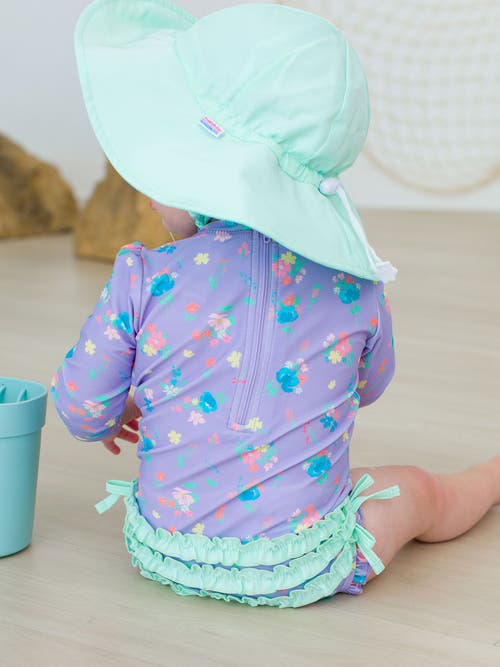 Shop Rufflebutts Toddler Girls Long Sleeve Upf50+ One Piece Rash Guard