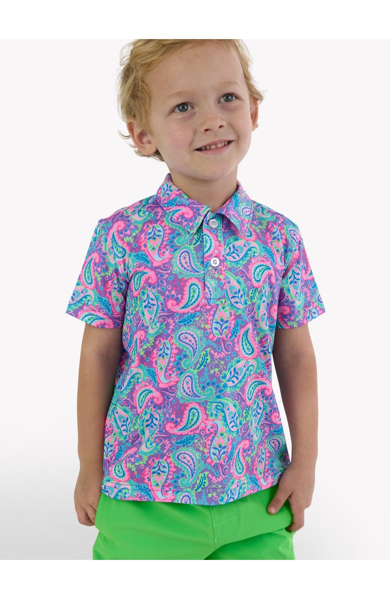 RuggedButts UPF50+ Sun Protected Stretch Swim Trunks, Alternate, color, Neon Lime